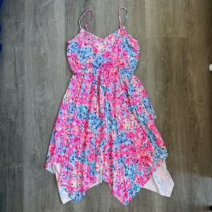 Lilly Pulitzer | Dominica Handkerchief, spaghetti strap dress - Sz M